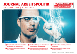 journal arbeitspolitik