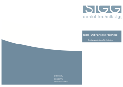 Total- und Partielle Prothese - Dental