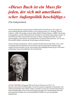 Dieses Buch ist ein Muss f&uuml;r jeden, der sich mit amerikani