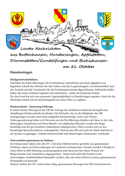 Die aktuelle Ausgabe der Lauter Nachrichten finden Sie hier.