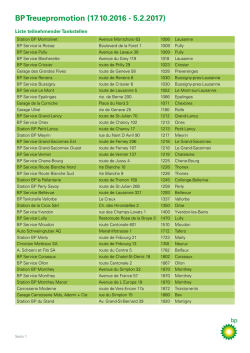 Liste der teilnehmenden Tankstellen (pdf 96 KB)