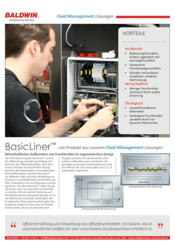 ein Produkt aus unseren Fluid Management L&ouml;sungen