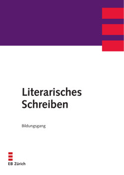 Literarisches Schreiben