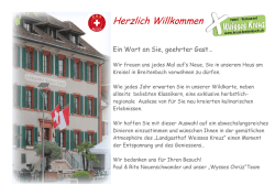 Herzlich Willkommen - Hotel - Restaurant Weisses Kreuz, Breitenbach