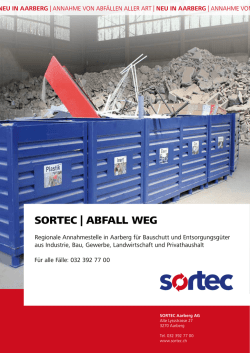 SORTEC-Angebot