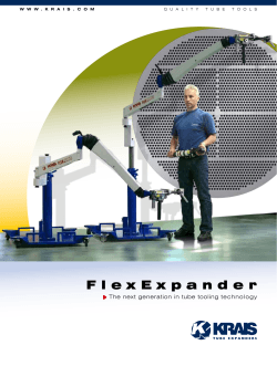 FlexExpander - KRAIS Tube Expanders
