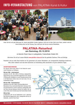 PALATINA-Reisefest - palatina