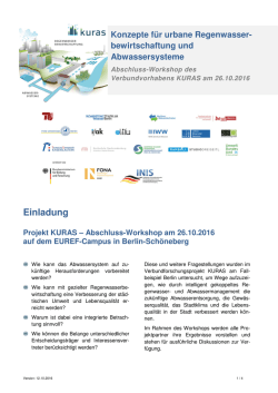 Programm - Kompetenzzentrum Wasser Berlin