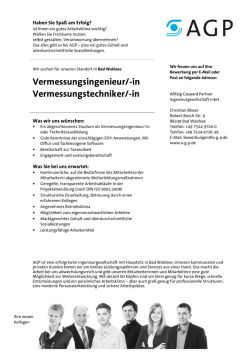 in und Vermessungsingenieur