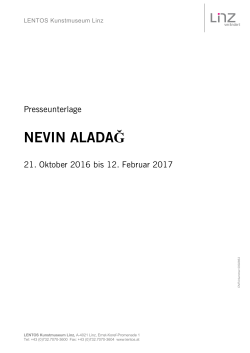 Informationsunterlage zur Ausstellung Nevin Aladağ (PDF