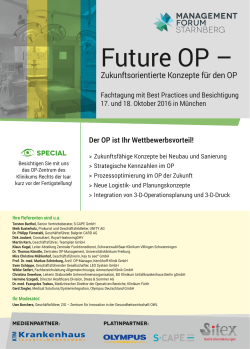 Future OP - Management Forum Starnberg GmbH