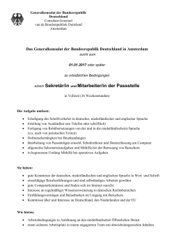 Informationen  - Deutsche Botschaft Den Haag