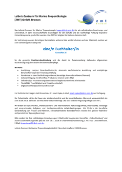 eine/n Buchhalter/in