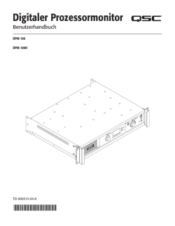Digitaler Prozessormonitor