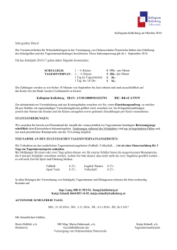 information zum schulbetrag