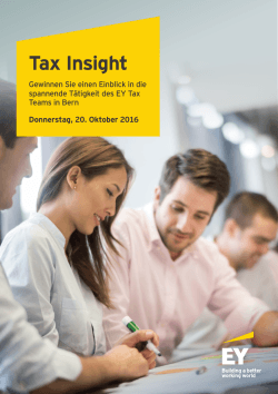 Tax Insight