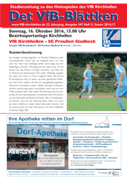 Heft 5 - VfB Kirchhellen