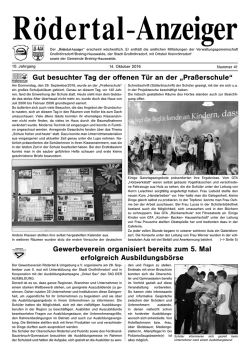 Gut besuchter Tag der offenen T&uuml;r an der &bdquo;Pra&szlig;erschule&ldquo;
