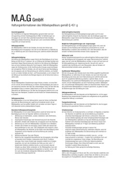 Haftungsinformationen