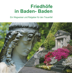 Friedhöfe in Baden