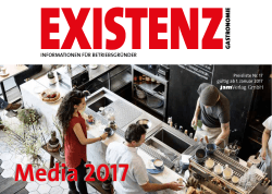 Mediadaten 2017 - Jamverlag GmbH