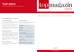 Mediadaten - Top Magazin