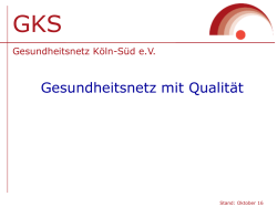 Informationspr&auml;sentation