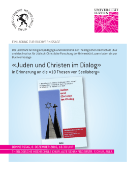 Juden und Christen im Dialog