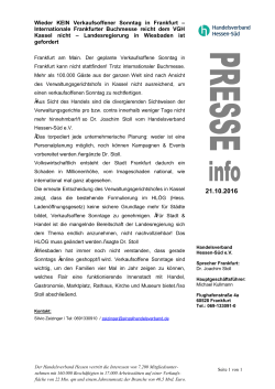 PM 2016-10-21 VKO Frankfurt - Handelsverband Hessen