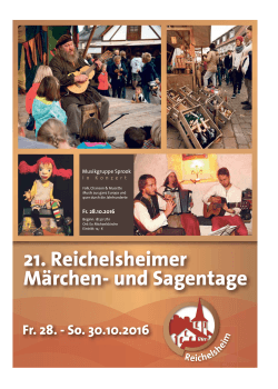 16_Seiten_Märchentage 2016.indd - Reichelsheimer Märchen