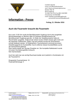 Information - Presse