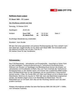 info - SBB