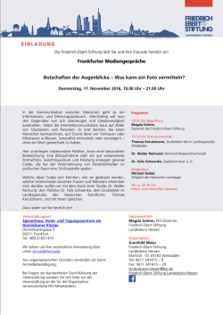 FES Frankf Mediengespr - Friedrich-Ebert