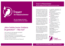 Hilfe - Flyer zum