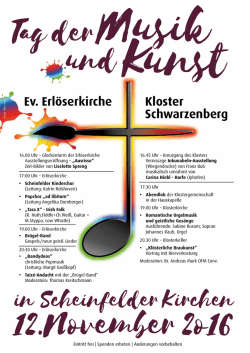 in Scheinfelder Kirchen