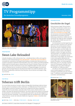 DW (Deutsch) Programmtipp