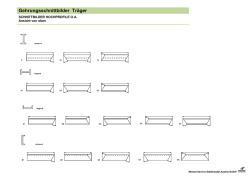 Gehrungsschnittbilder Träger - Mechel Service Stahlhandel Austria
