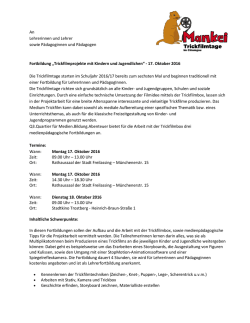 Infos zur Veranstaltung... - Kreisjugendring Berchtesgadener Land