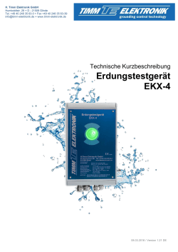Erdungstestgerät EKX-4