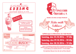 Käte mäk Schluss - Spielschar Mussum