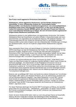 Nr. 43c 17. Oktober 2016 (Koh) Gen-Fusion macht