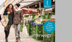 Zu Fu&szlig; unterwegs - Mobilit&auml;tsagentur Wien