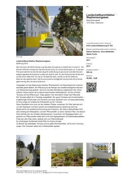 T Langtext pdf - DnD Landschaftsplanung ZT KG