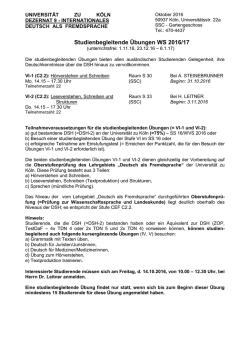 International - Universit&auml;t zu K&ouml;ln