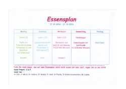 Hier geht es zum Speiseplan f&uuml;r K&uuml;ssaberg