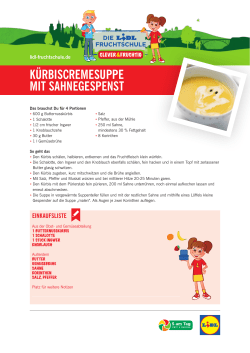 Rezept herunterladen - Lidl