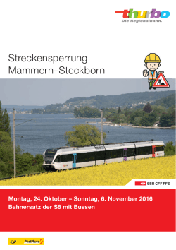 Streckensperrung Mammern–Steckborn