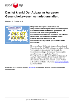 Diese News als PDF - beim VPOD Aargau/Solothurn