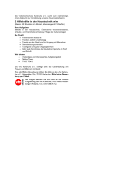finden Sie nähere Informationen.