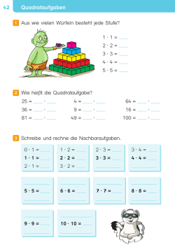 42 Quadrataufgaben - Schulbuchzentrum Online